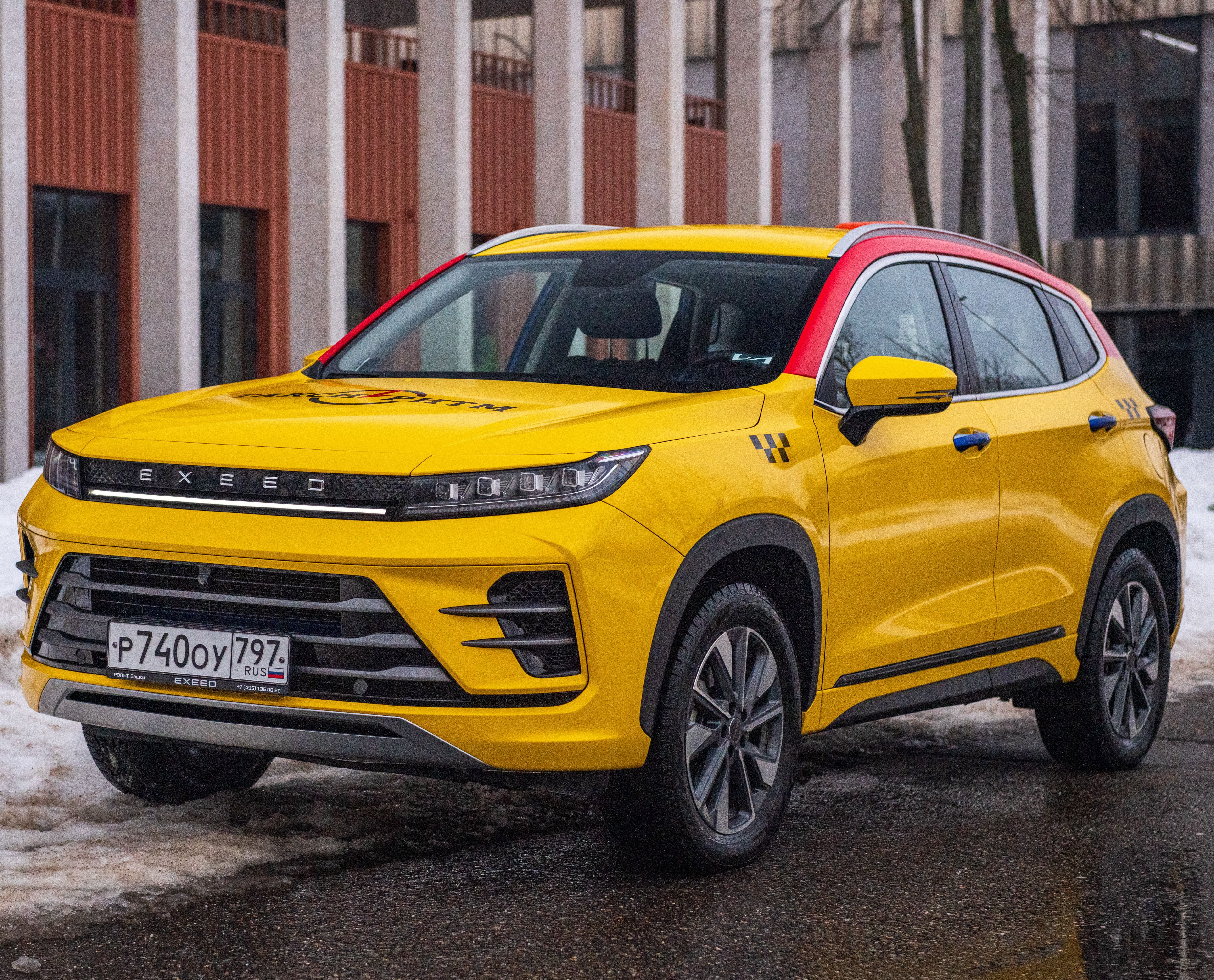 аренда EXEED LX в москве